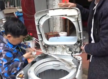 洗衣机不脱水上门维修视频