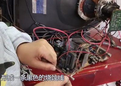 CRT彩电高压冒打火故障处理